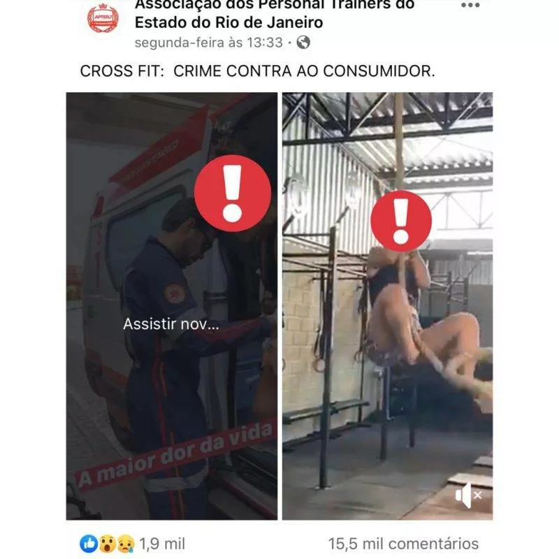 Desinformação e Oportunismo contra a CrossFit e o esporte