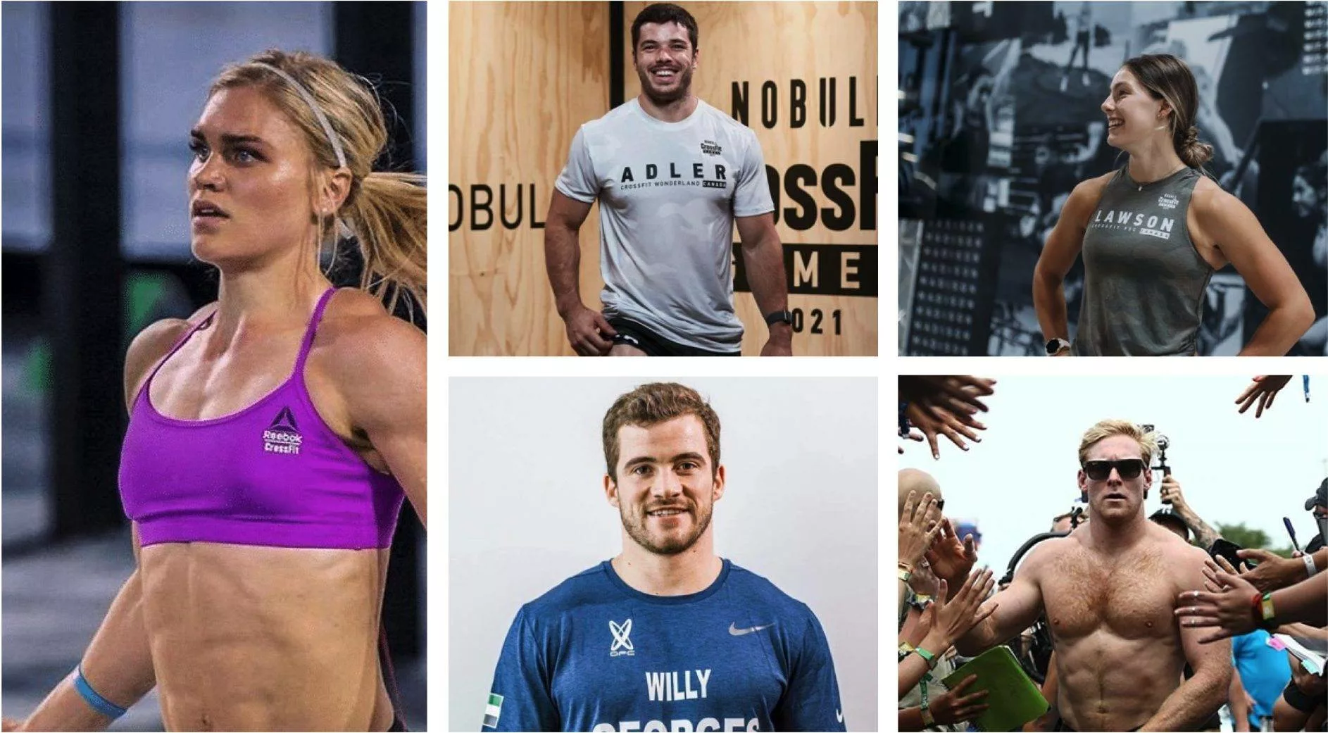 Classificados para os 2022 NOBULL CrossFit Games pelo Atlas Games e Strength in Depth