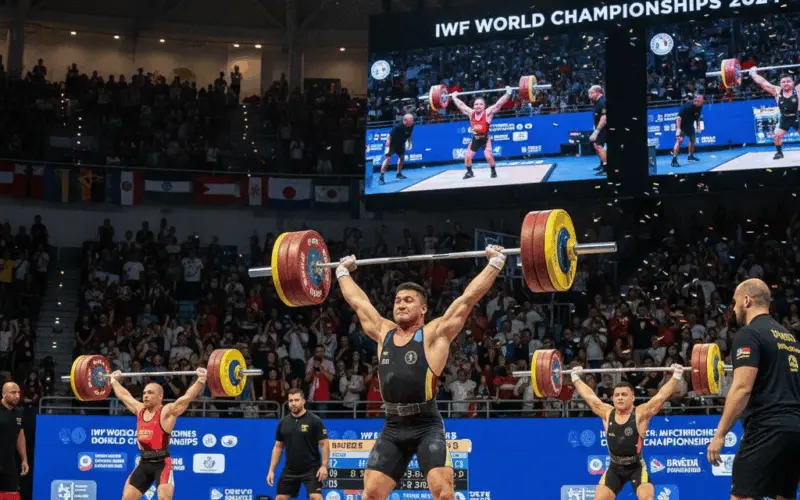 Duelo de Titãs: Guia do Masculino no Mundial de Halterofilismo 2025