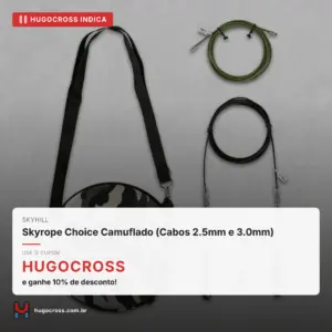 ✅ Skyhill: Skyrope Choice Camuflado (Cabos 2.5mm e 3.0mm) — Parceiro HugoCross