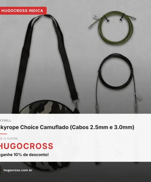 ✅ Skyhill: Skyrope Choice Camuflado (Cabos 2.5mm e 3.0mm) — Parceiro HugoCross