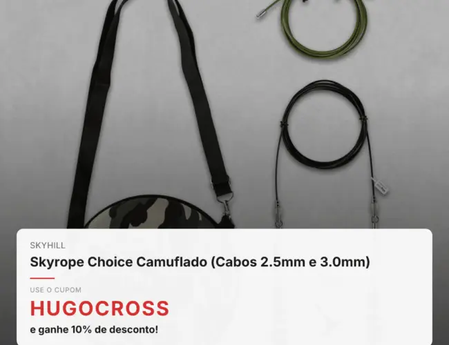 ✅ Skyhill: Skyrope Choice Camuflado (Cabos 2.5mm e 3.0mm) — Parceiro HugoCross