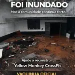 Yellow Monkey CrossFit é Inundado por Fortes Chuvas; Alunos Criam Vaquinha para Reconstrução