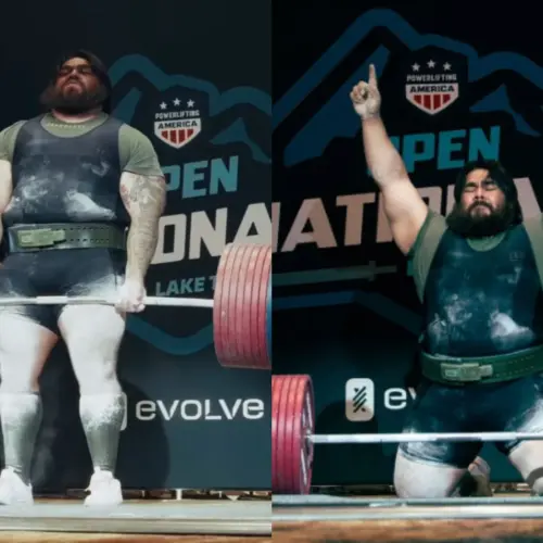 Jesus Olivares Quebra Recorde Americano com Deadlift de 417,5 kg em Performance Histórica