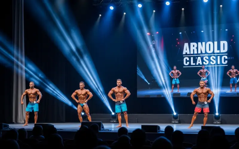 Brasileiro Matheus Menegate briga pelo título no Arnold Classic Physique 2026