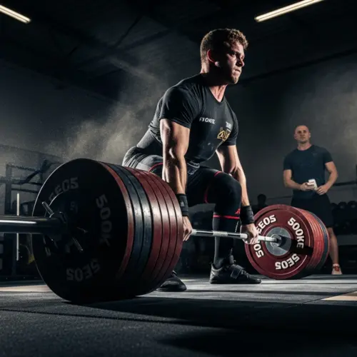 Colton Engelbrecht  impressiona com Deadlift de 500 kg em Treino