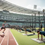 Hyrox Singapura: Tanguy Cruz e Tanja Stroschneider dominam a elite em evento acirrado