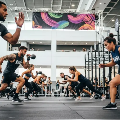 Hunter McIntyre e Rachael Wade dominam o HYROX Miami em performances de elite