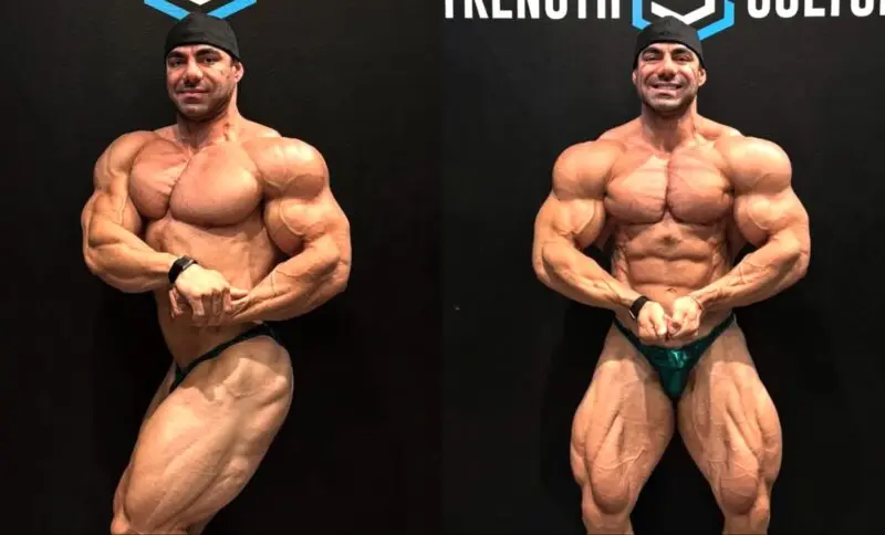 Rafael Brandão surpreende com 5kg a mais e físico denso a duas semanas do New York Pro